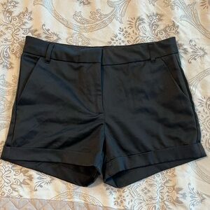 Revamped women’s black walking shorts